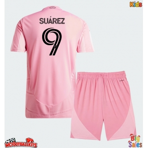 Inter Miami Luis Suarez #9 Replica Home Stadium Kit for Kids 2026-27 Short Sleeve (+ pants)